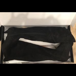 Black Eveda dress stretch boot